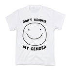 Don't Assume My Gender Kid's Tee