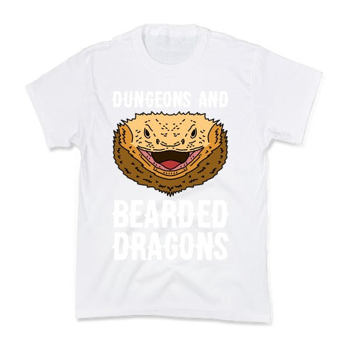 Dungeons And Bearded Dragons Kid's Tee