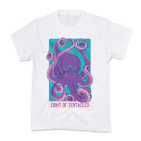 Eight of Tentacles  Kid's Tee