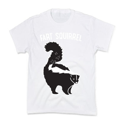Fart Squirrel Skunk Kid's Tee