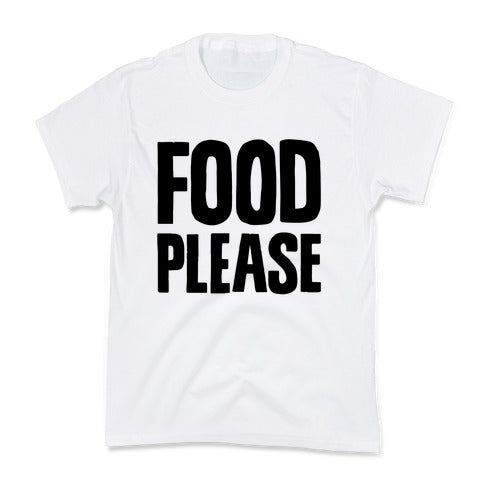 Food Please Kid's Tee