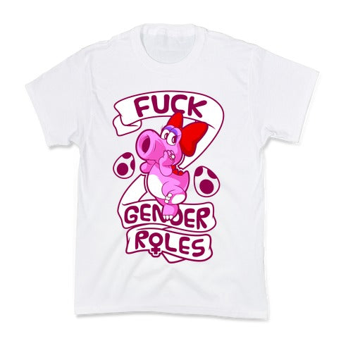 Fuck Gender Roles (Birdo) Kid's Tee