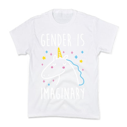 Gender Is Imaginary Unicorn Kid's Tee