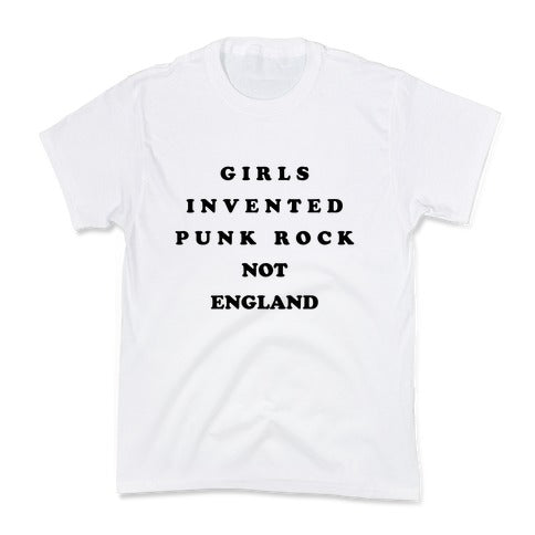 Girls Invented Punk Rock Kid's Tee