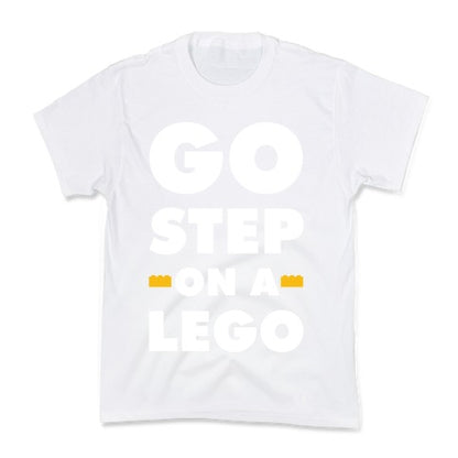 Go Step On A Lego Kid's Tee