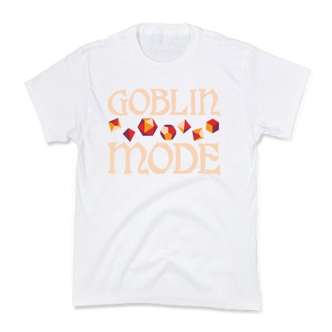 Goblin Mode D&D Kid's Tee