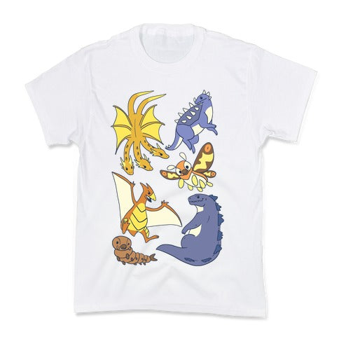 Godzilla and Friends Kid's Tee