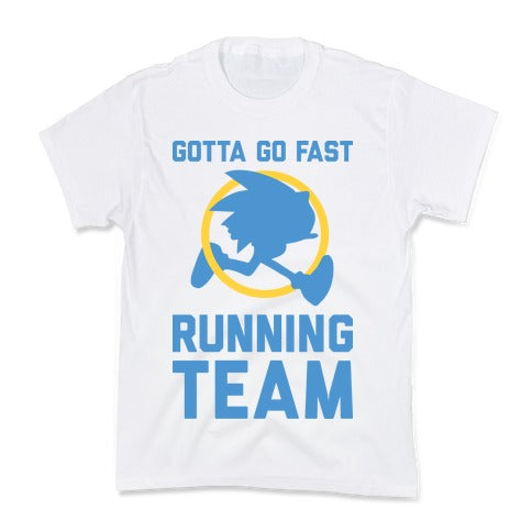 Gotta Go Fast Running Team Kid's Tee