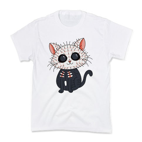 Hellraiser Pinhead Kitten Kid's Tee