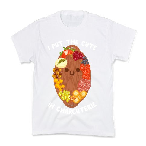 I Put the Cute In Charcuterie Kid's Tee