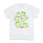 Kawaii Frogs Pattern Kid's Tee