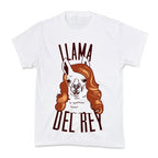 Llama Del Rey Kid's Tee