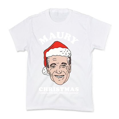 Maury Christmas Joseph You are Not the Father Kid's Tee