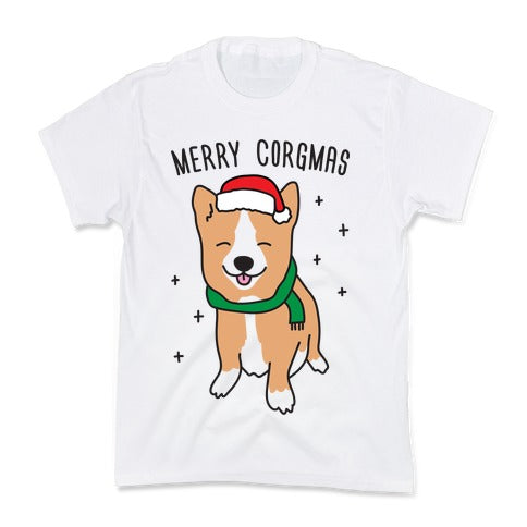 Merry Corgmas Kid's Tee