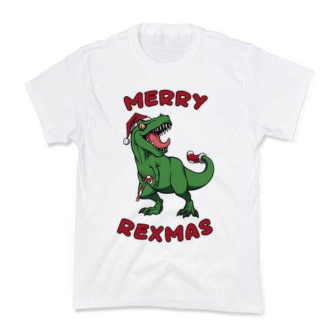 Merry Rexmas Kid's Tee