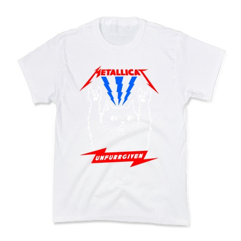 Metallicat Unfurrgiven Darkness Edition Kid's Tee