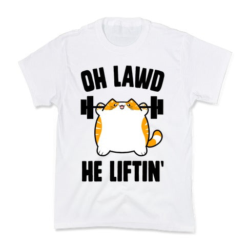 Oh Lawd He Liftin' Kid's Tee