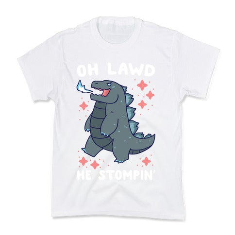 Oh Lawd, He Stompin' Kid's Tee