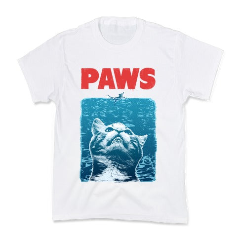 PAWS (Vintage Parody) Kid's Tee