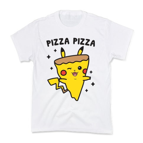 Pizza Pizza Pikachu Parody Kid's Tee