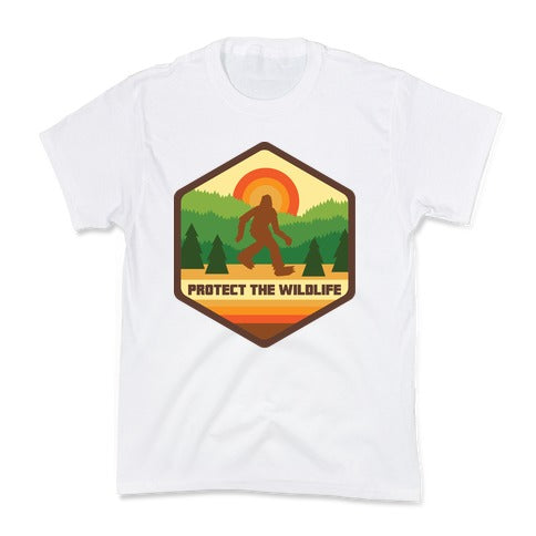 Protect The Wildlife (Bigfoot) Kid's Tee