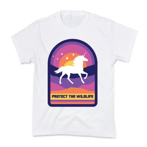 Protect The Wildlife (Unicorn) Kid's Tee