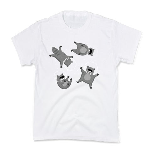 Raccoons In Space Kid's Tee