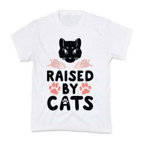 Raised By Cats Kid's Tee