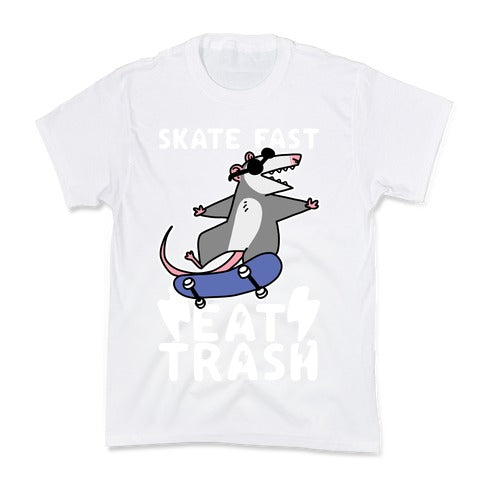 Skate Fast, Eat Trash Kid's Tee