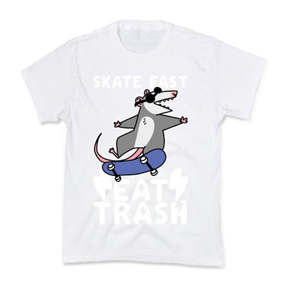 Skate Fast, Eat Trash Kid's Tee
