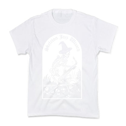 Skeleton Jazz Wizard Kid's Tee