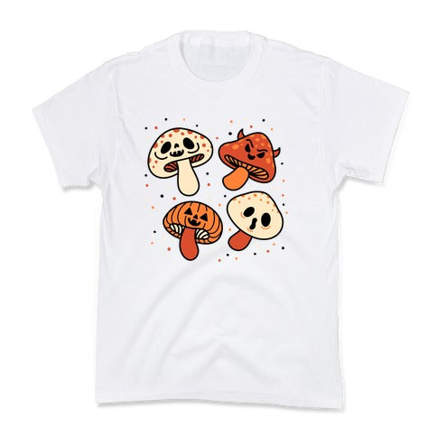 Spooky Mushrooms Kid's Tee