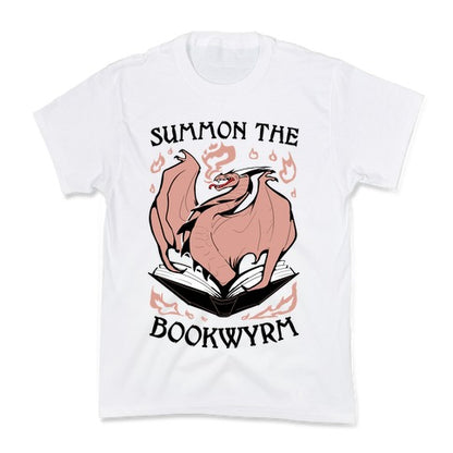 Summon The Bookwyrm Kid's Tee