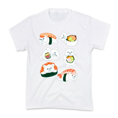 Sushi Bears Pattern Kid's Tee