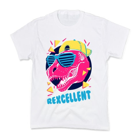 T-Rexcellent 90's Dinosaur Tyrannosaurus Kid's Tee