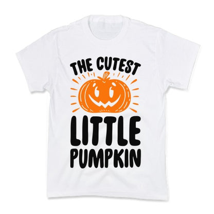 The Cutest Little Pumpkin Kid's Tee