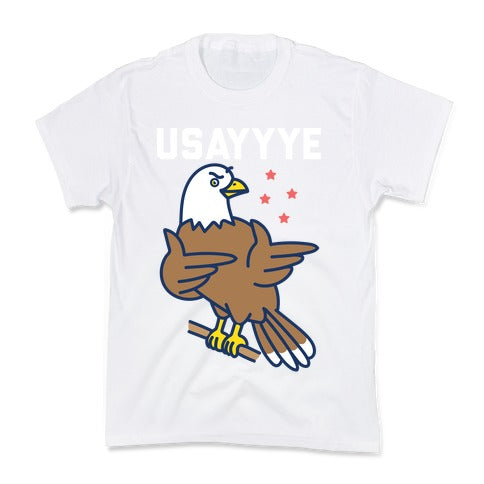 USAYYYE Bald Eagle Kid's Tee
