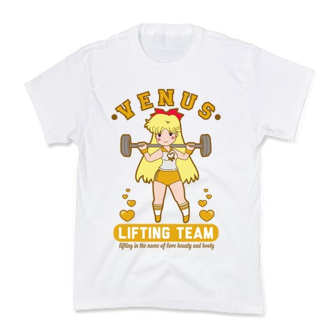 Venus Lifting Team Parody Kid's Tee