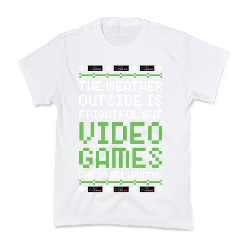 Video Games Are So Delightful Kid's Tee