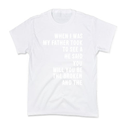 When I Was a Young Boy (1 of 2 pair) Kid's Tee