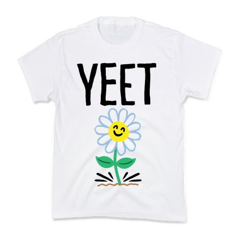 Yeet Flower Parody Kid's Tee