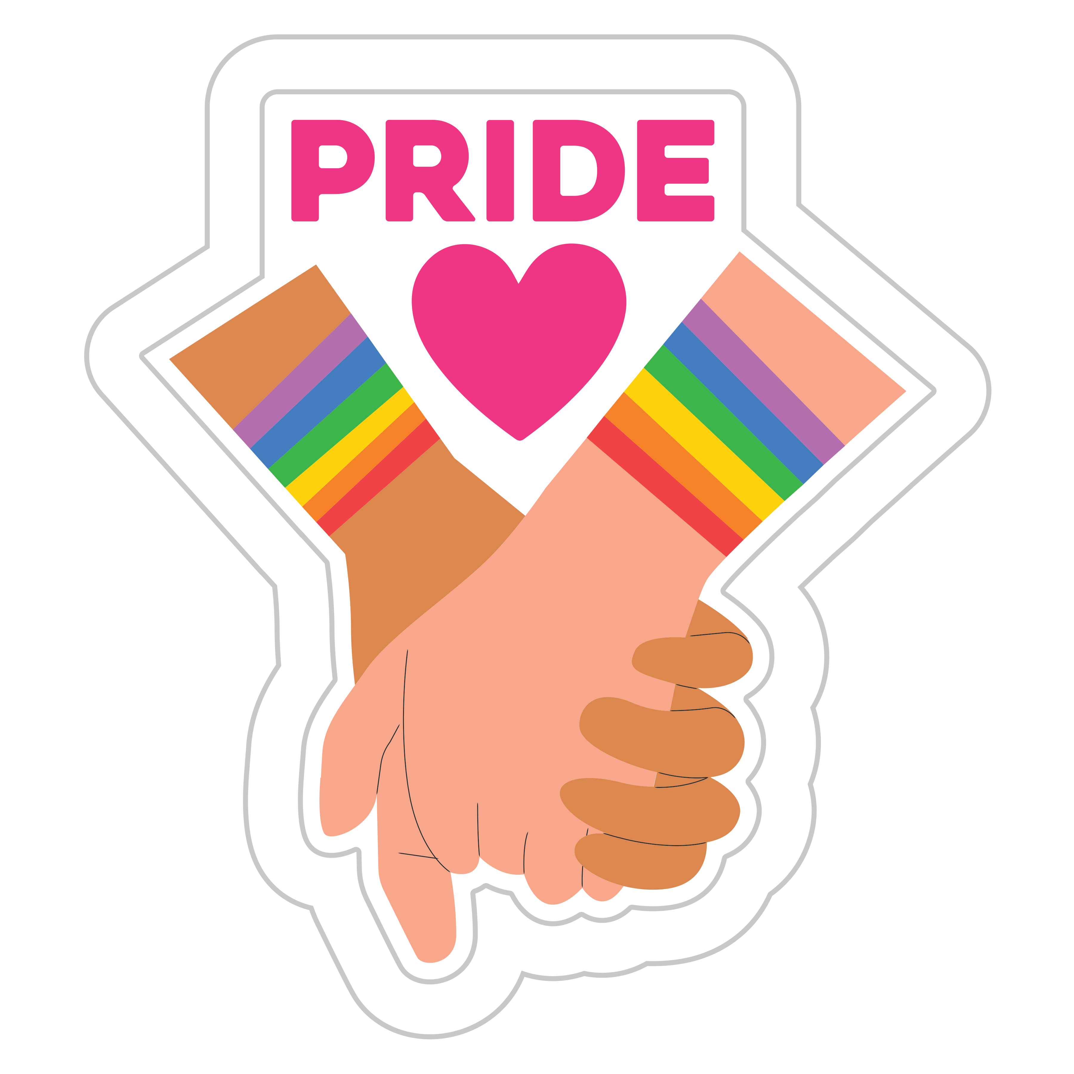 Pride Stickers Die Cut Sticker