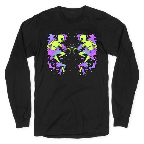 Aliens Among The Stars Longsleeve Tee