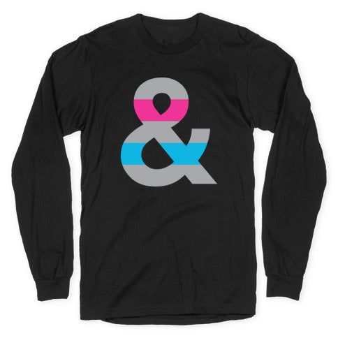 Androgynous Ampersand Longsleeve Tee