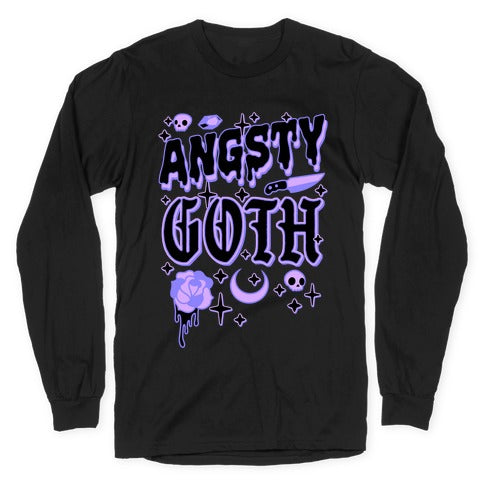 Angsty Goth  Longsleeve Tee