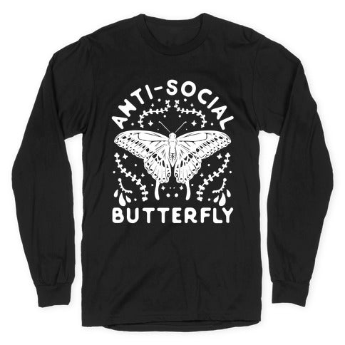 Anti-Social Butterfly Longsleeve Tee