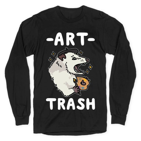Art Trash Possum Longsleeve Tee