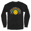 Barely Holding It Together Rainbow Smiley Longsleeve Tee