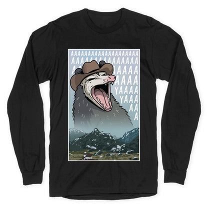 Big Enough Possum  Longsleeve Tee