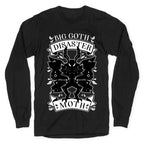 Big Goth Disaster Moth Longsleeve Tee